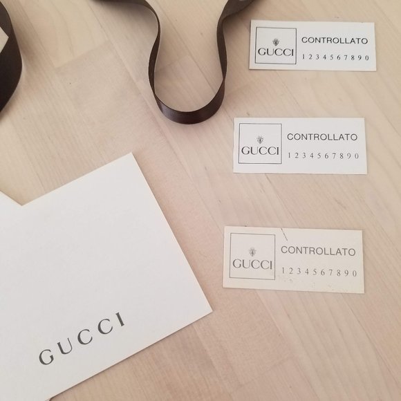 Gucci Ribbon and various Gucci Tags - Picture 5 of 6